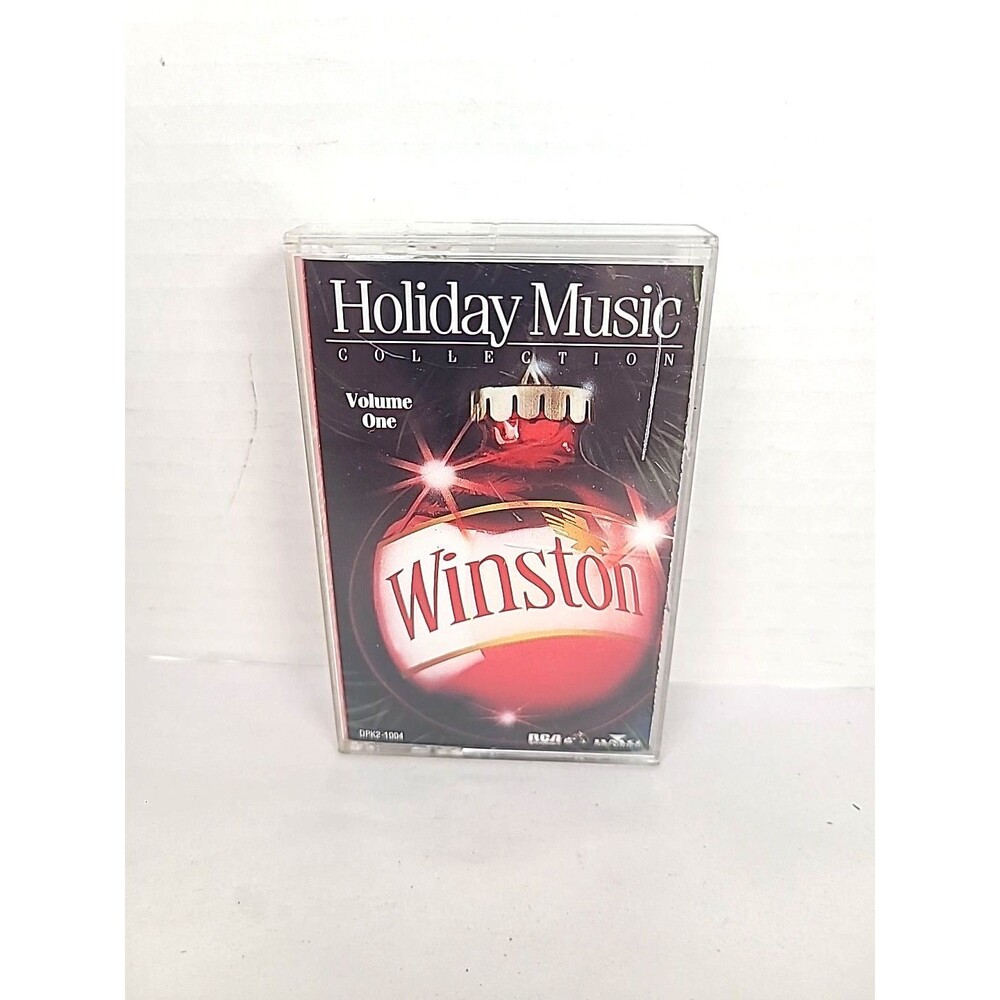 Vintage Winston 1992 Holiday Christmas Music Cassette Tapes Collection Volume 1